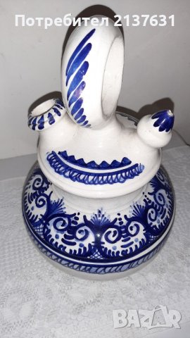 НОВ  ! ГОЛЯМ ПОРЦЕЛАНОВ БАРДУК  - 2 литра , снимка 2 - Декорация за дома - 38516119