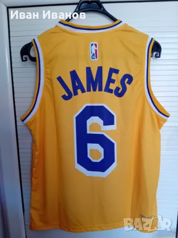 Чисто нов оригинален потник на Los Angelis Lakers - LeBron James , снимка 3 - Баскетбол - 50419849