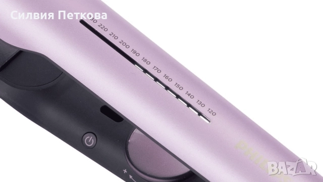 Преса за коса Philips BHS530, с йонизация, розов металик - НОВА !!, снимка 6 - Преси за коса - 52306037