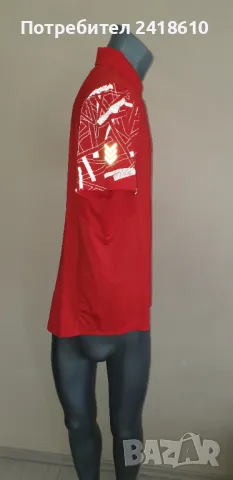 Lacoste Sport Stretch 3/4 Zip  Mens Size 4 - M ОРИГИНАЛ! Мъжка Тениска!, снимка 5 - Тениски - 50220389