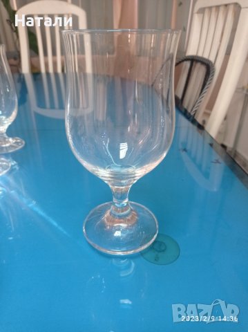 чаши немски кристал за вино 601, снимка 2 - Чаши - 39638170