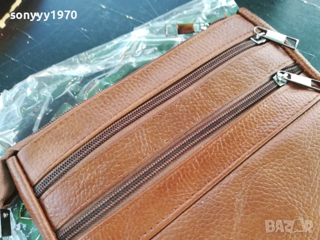 КАФЯВА КОЖЕНА ЧАНТА 1907251805, снимка 12 - Чанти - 51074949
