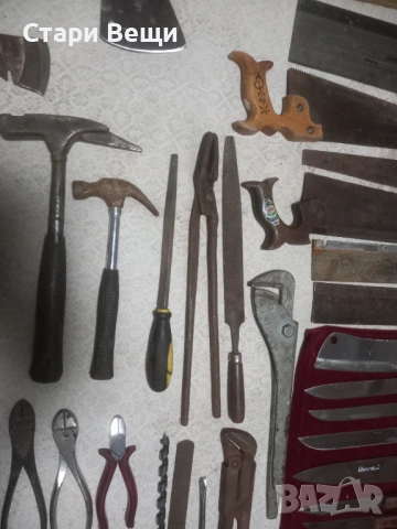 Стари ножове инструменти топори и сатъри, снимка 5 - Ножове - 53057926