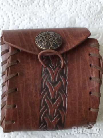 Чанта кожена за кръста 52558, снимка 7 - Чанти - 52787721