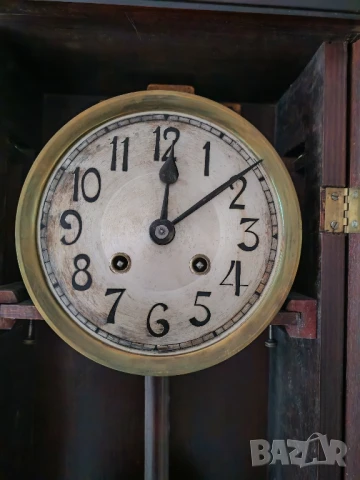 Стар стенен часовник. , снимка 6 - Антикварни и старинни предмети - 50807198