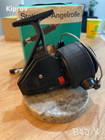 🎣 Колекционерска риболовна макара Germina Nixe E – с оригинална кутия, снимка 2 - Макари - 53486342