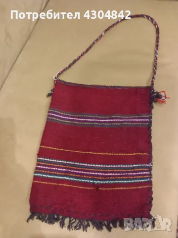 Торба чанта ръчно тъкана, снимка 4 - Чанти - 48577406