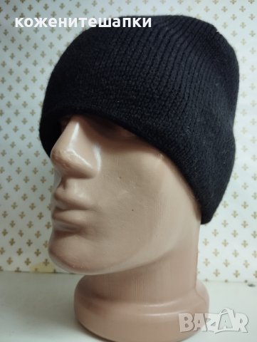 Мъжка плетена шапка - мпш32, снимка 2 - Шапки - 43301468