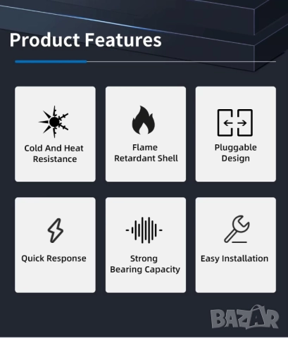 Taxnele Катоден отводител SPD 2P Защита от пренапрежение, ниско напрежение и мълниезащита, снимка 8 - Друга електроника - 52697240