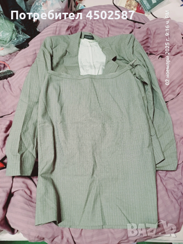 Костюм от сако и пола