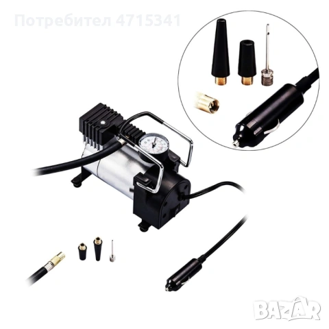 Компресор за въздух,метален ,150w мощност,1/2 цола, снимка 2 - Аксесоари и консумативи - 53209298