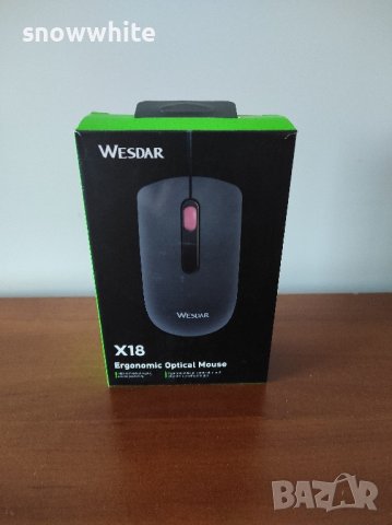 Нова компютърна мишка Wesdar, снимка 1 - Клавиатури и мишки - 43073301