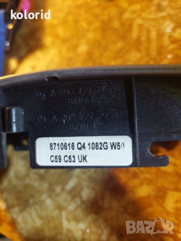 Панел бутони стъклоповдигачи от предна лява врата за ц класа w203 2007г., снимка 3 - Автомобили и джипове - 40331604