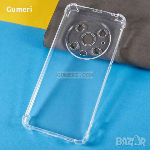 Honor Magic4 Pro Прозрачен Силиконов Гръб Със Защита За Задната Камера, снимка 5 - Калъфи, кейсове - 38372295