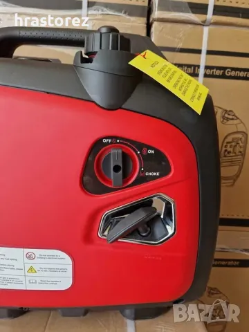 2,0 KW - Инверторен Генератор за ток - бензинов - ТОП ЦЕНА - Агрегат за Ток, снимка 3 - Други машини и части - 12598008