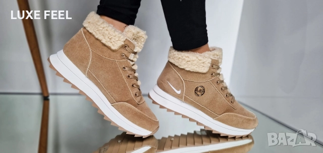 Дамски Боти с Топла Подплата ⚜️ Nike , снимка 3 - Дамски боти - 52940086