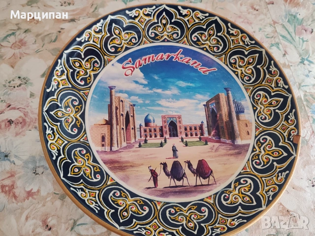 Керамични чинии от Узбекистан, снимка 6 - Антикварни и старинни предмети - 53118993