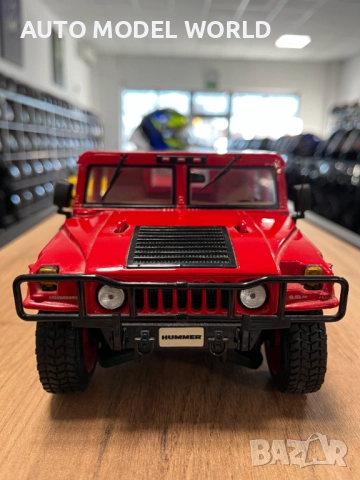 Метална колекционерска количка модел HUMMER H1 1999г. 1:18 MAISTO, снимка 4 - Колекции - 52794811