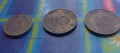 3 Монети - 5 и 10 Pfennig 1990 F, D, A Федерална Република Германия, снимка 1