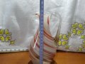Стъклена кана тип Мурано , снимка 4