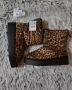 Дамски леопардови ботуши Zara, снимка 2
