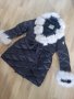 Страхотно Черно яке Moncler с гъши пух, снимка 11