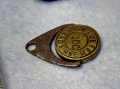 Стар МВР БРОНЗОВ ПЕЧАТ ОКРЪЖНО УПРАВЛЕНИЕ на МВР ТЪРГОВИЩЕ 100 СОЦ НРБ РЯДЪК За КОЛЕКЦИЯ 44873, снимка 4