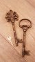  Големи Чугунени декоративни ключове–20см, снимка 1