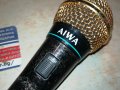 AIWA DM-H3 MICROPHONE GOLD-ВНОС SWISS 1601241833, снимка 1 - Микрофони - 43837347