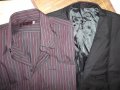 Сако и риза PIERRE CARDIN   мъжки,Л и ХЛ, снимка 1 - Сака - 27204861