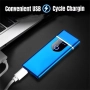 Метална електрическа USB ветроустойчива дъгова запалка JL-707, снимка 7