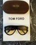 очила с черен обикновен калъф и ув защита tom ford , снимка 2