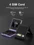  4 SIM карти! СГЪВАЕМ Телефон SERVO  iP15 Flip 4 SIM Card  , снимка 11
