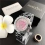 Стилен ръчен дамски часовник Pandora / Пандора, снимка 4