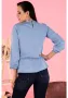Дамска блуза в син цвят Iseara, снимка 2