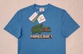 Lacoste x Minecraft Organic Cotton T-Shirt оригинална тениска S памук, снимка 2