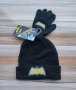Нов детски комплект, шапка и ръкавици Batman / р-р: L, снимка 1
