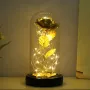 Вечна роза в стъкленица с LED светлина / Батериите НЕ са включени в комплекта ПРОМОЦИЯ - СУПЕР ЦЕНА , снимка 6
