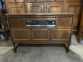 Винтидж музикален шкаф с радио и грамофон, снимка 4