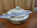 Стар български порцелан супнник , снимка 3