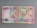 Банкнота - Нигерия - 100 найра UNC | 2024г., снимка 2