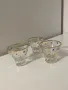 Vintage Glass Set 50s Rockabilly , снимка 2