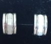 Сребърни обеци 925 с бял камък Седеф - Ръчна изработка, снимка 1 - Обеци - 43920005