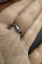 Нов пръстен мед стомана с фасетиран аметист , снимка 7