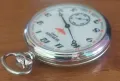 Рядък Джобен Часовник Serkisof Garanti demiryolu Работещ , снимка 3