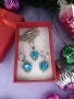 Комплект колие и обици , снимка 1