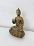 Бронзова скулптура / фигура на медитиращ буда. №7573, снимка 2
