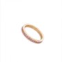 Златен дамски пръстен 1,43гр. размер:59 14кр. проба:585 модел:14242-3, снимка 1 - Пръстени - 39855028