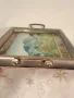 ретро френски поднос с метален обков  23/1, снимка 7