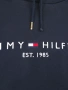 Tommy Hilfiger Hoodie възстановен с голямо лого, размер EU 50, тъмносин, снимка 4